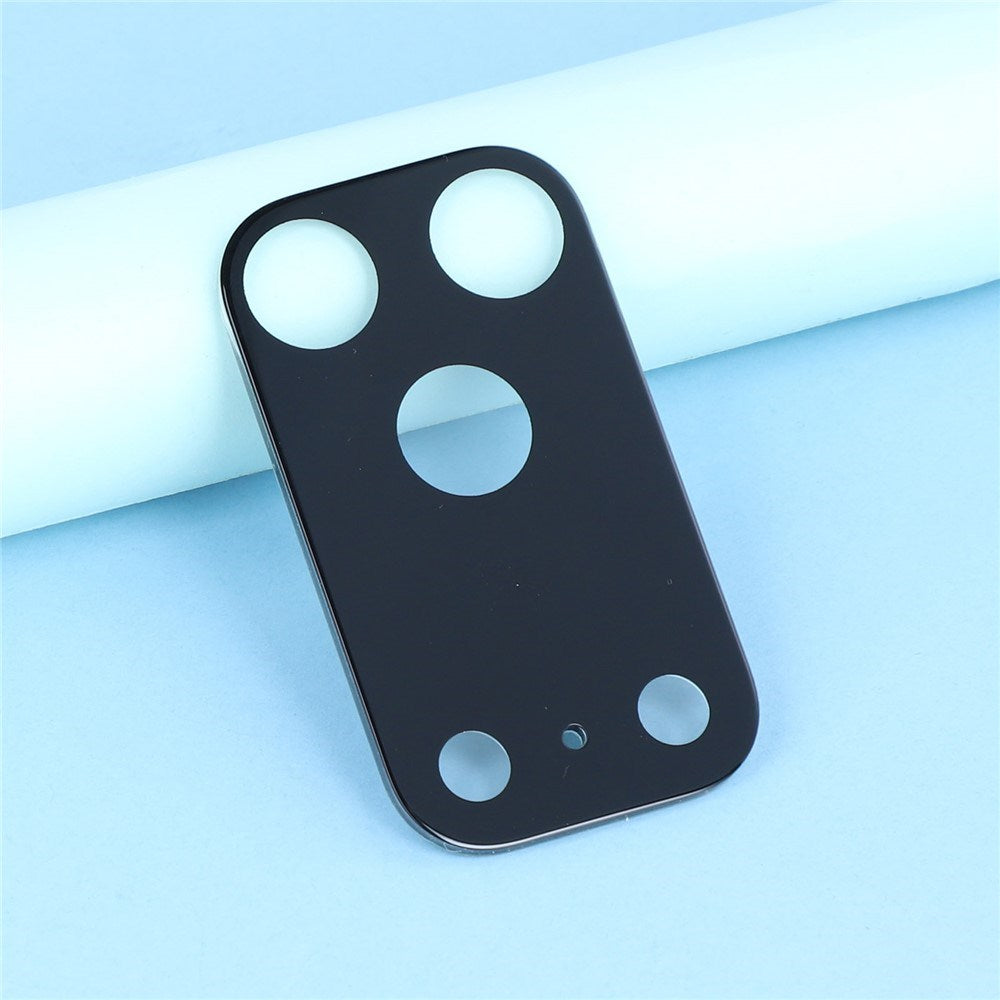 iPhone 17 Pro Max Herdet Kameralinse Beskyttende Glass - Svart