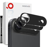 NORTHJO iPhone Air Herdet Kameralinse Glass - Svart - 2 Stk.