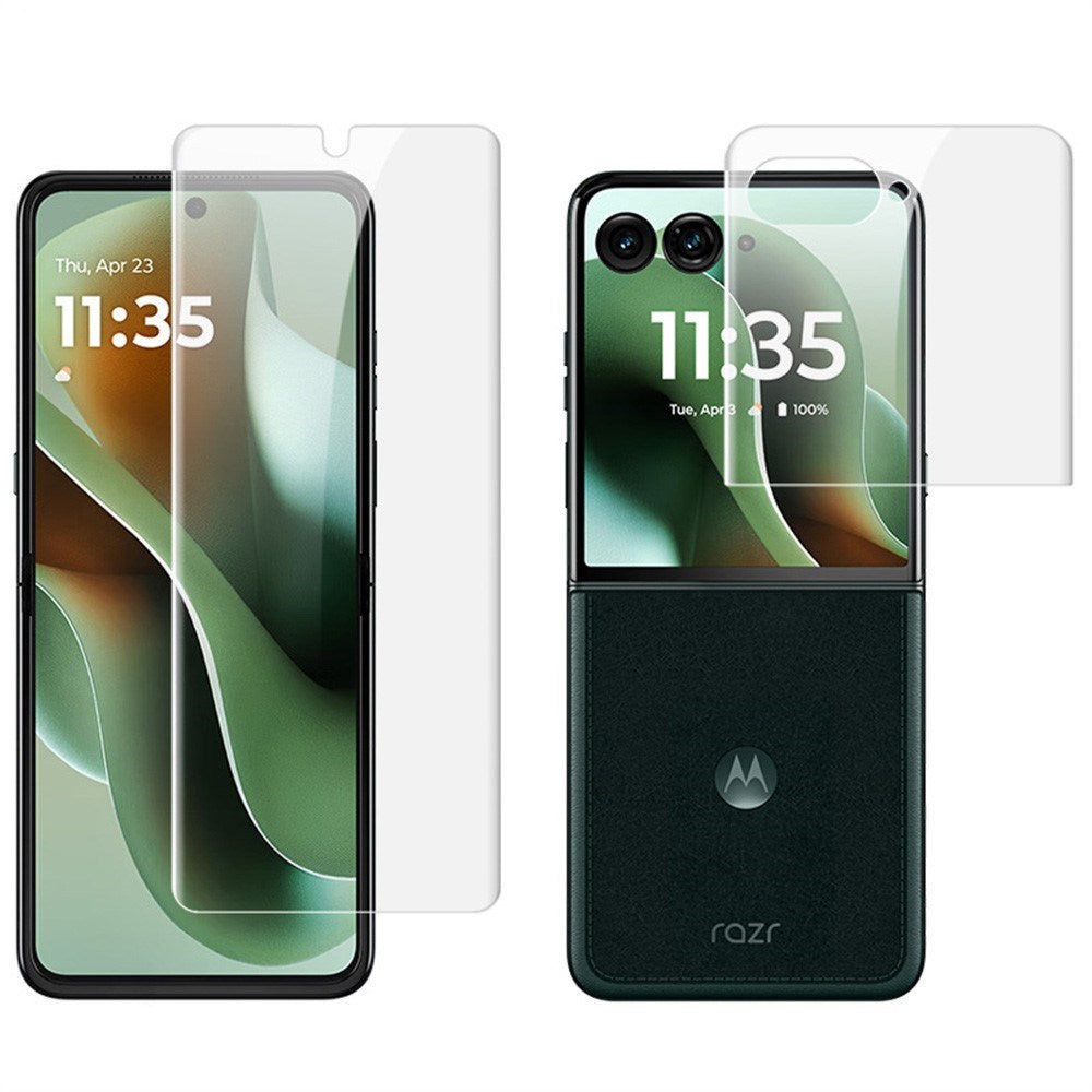 Motorola Razr 70 Ultra / 60 Ultra IMAK Skjermbeskytter Film - Gjennomsiktig