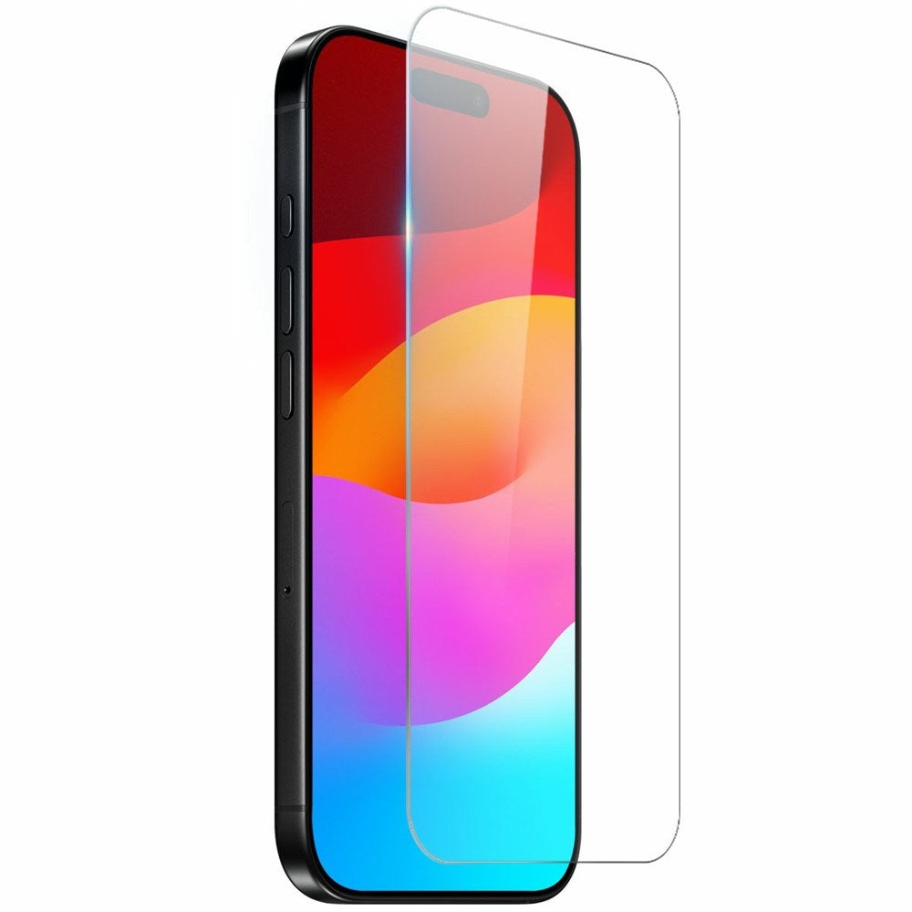 NORTHJO iPhone 17 Pro Skjermbeskytter - Herdet Glass 0,3 mm - Gjennomsiktig