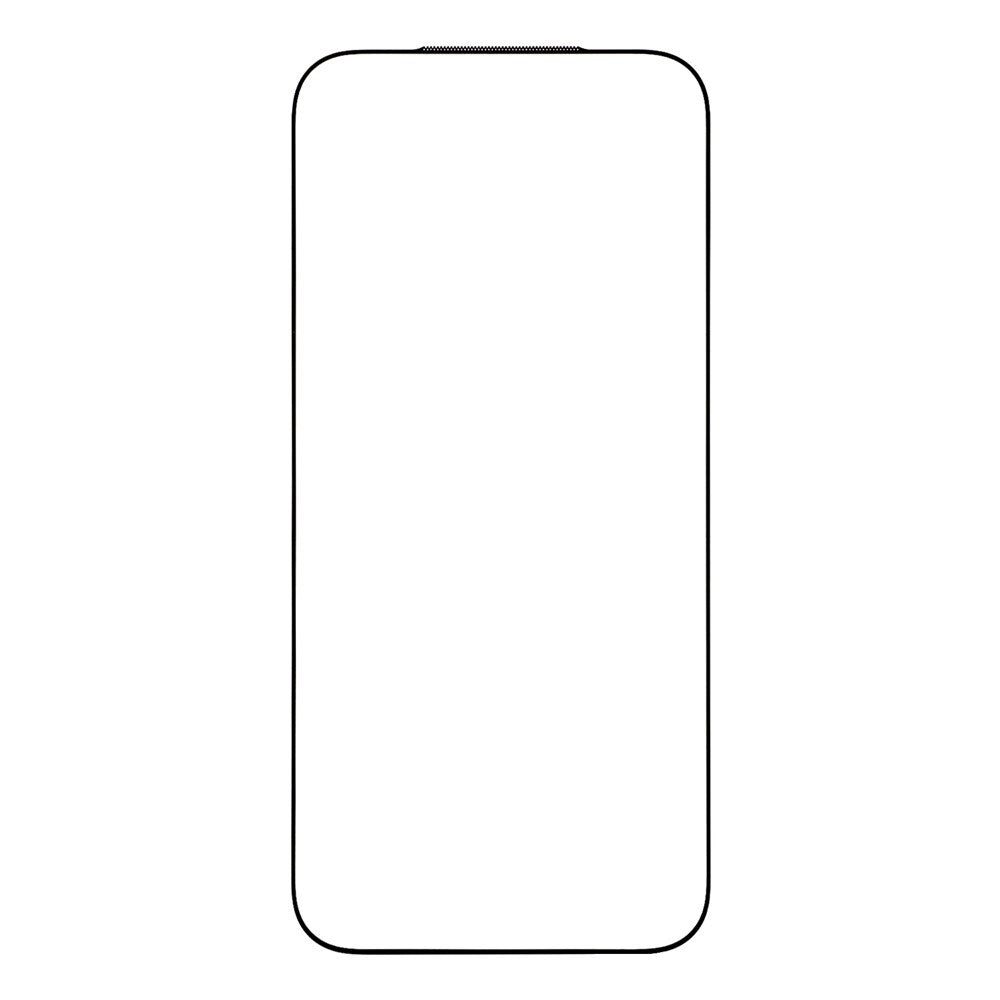 iPhone 17 Pro - 360° Beskyttelsessett m. Skjermbeskyttelse | MagSafe Deksel| Kameralinsebeskyttelse - Gjennomsiktig / Svart Kant