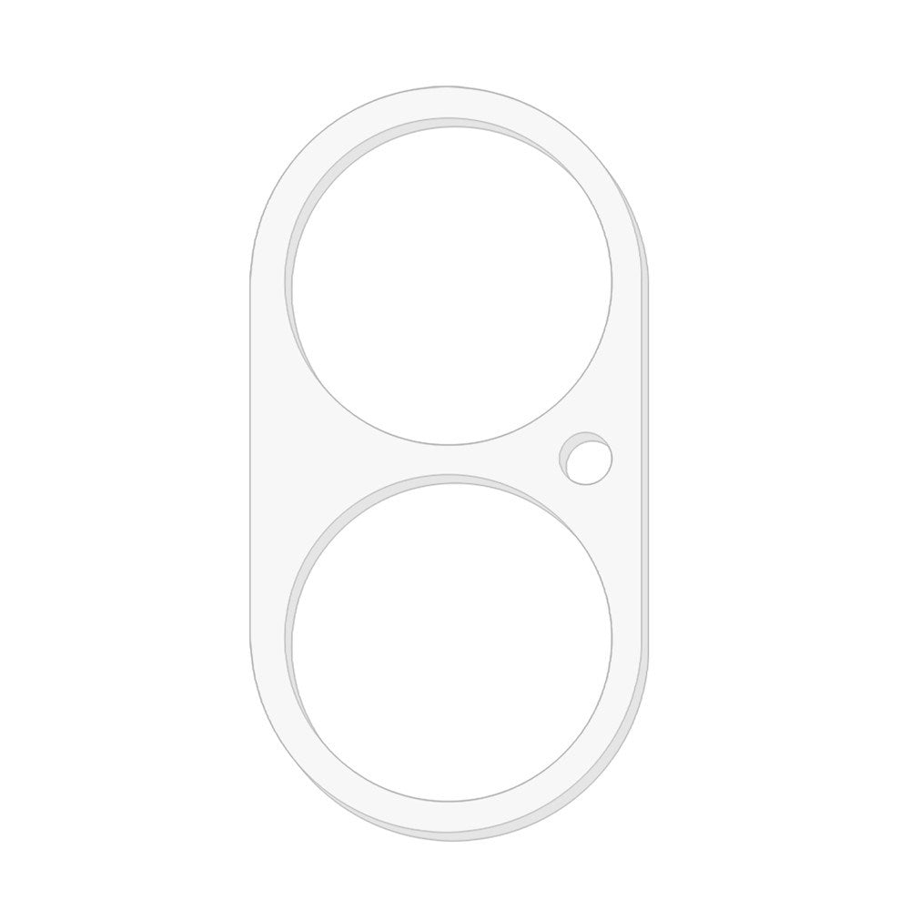 iPhone 17 - 360° Beskyttelsessett m. Skjermbeskyttelse | MagSafe Deksel| Kameralinsebeskyttelse - Gjennomsiktig / Svart Kant