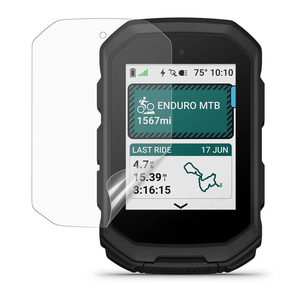 Garmin Edge MTB Skjermbeskytter Film - Gjennomsiktig