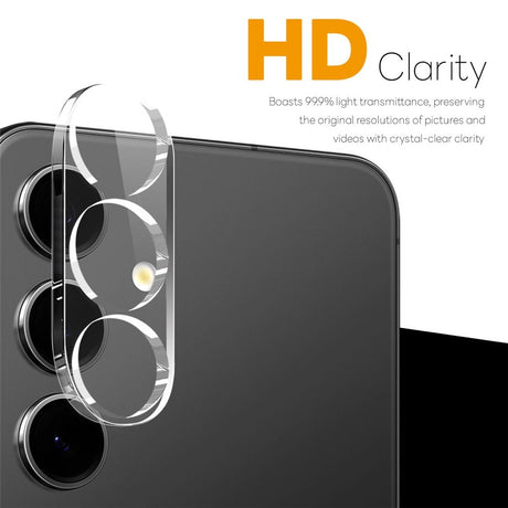 NORTHJO Samsung Galaxy S25 FE Herdet Kameralinse Glass - Gjennomsiktig