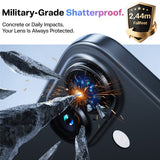TORRAS iPhone 17 LensGuard Kameralinsebeskyttelsesglass - Svart