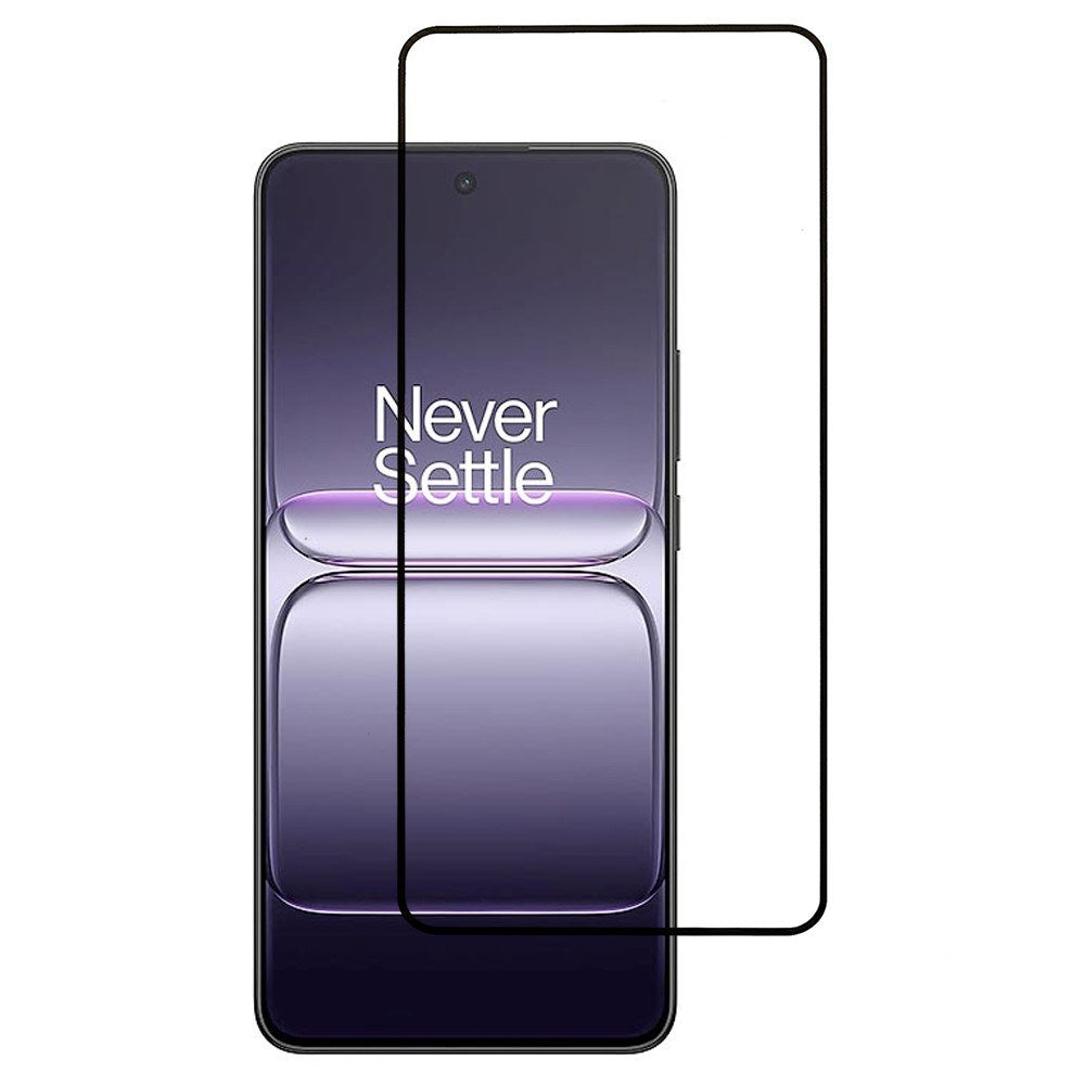 OnePlus Nord CE5 Skjermbeskyttelsesglass - Gjennomsiktig / Svart Kant