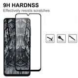 EIDERWOOD Samsung Galaxy A07 Skjermbeskyttelsesglass 9H - Gjennomsiktig / Svart Kant
