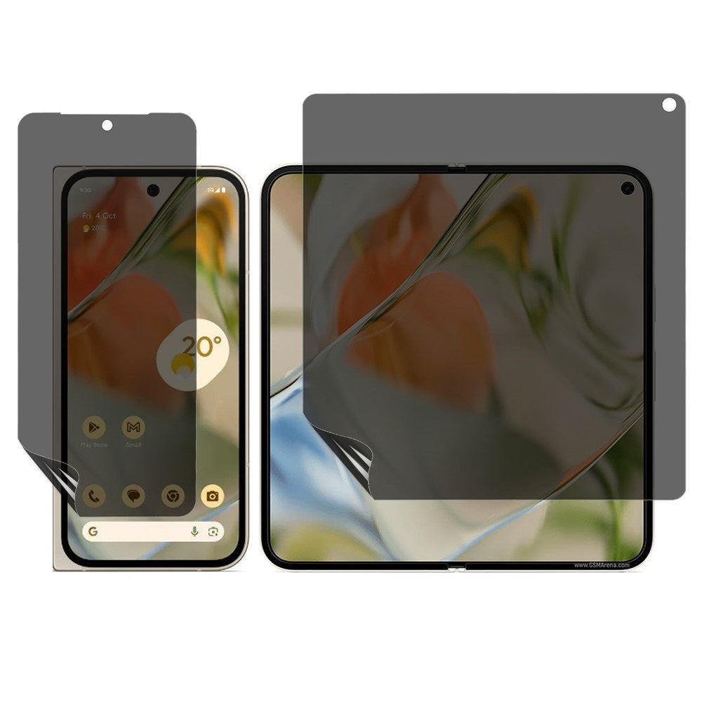 Google Pixel 10 Pro Fold Skjermbeskytter med Personvernfunksjon - Gjennomsiktig