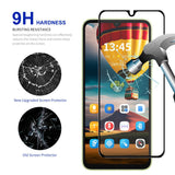 Samsung Galaxy A27 Herdet Glass Skjermbeskytter - Gjennomsiktig / Svart Kant