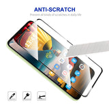 Samsung Galaxy A27 Herdet Glass Skjermbeskytter - Gjennomsiktig / Svart Kant
