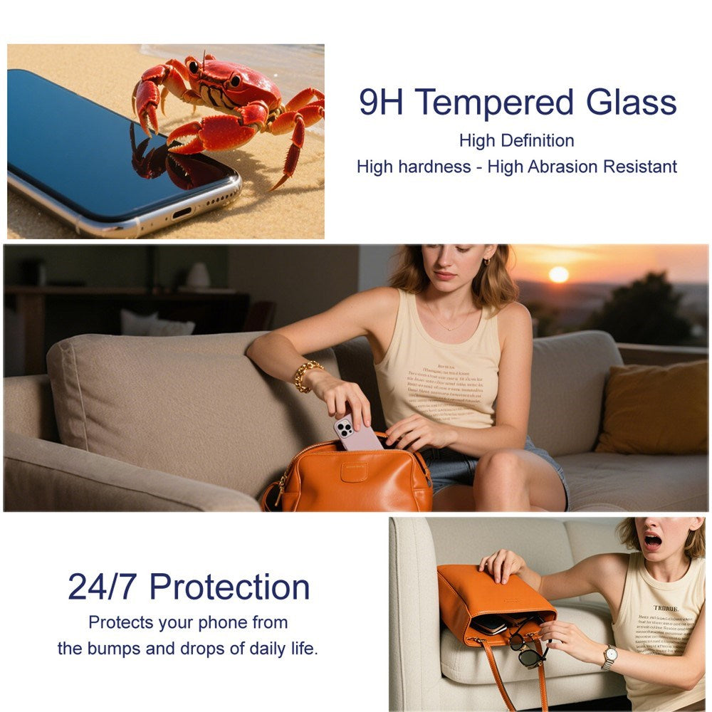 Xiaomi 15T / 15T Pro IMAK Herdet Glass Skjermbeskytter - inkl. Monteringsramme - Gjennomsiktig