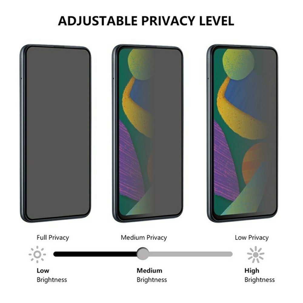 Xiaomi 17 Pro Max Skjermbeskytter i Herdet Glass - Personvern - Gjennomsiktig