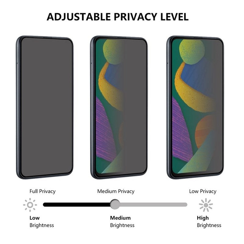 Honor 400 Smart (4G / 5G) Skjermbeskytter i Herdet Glass - Personvern - Gjennomsiktig