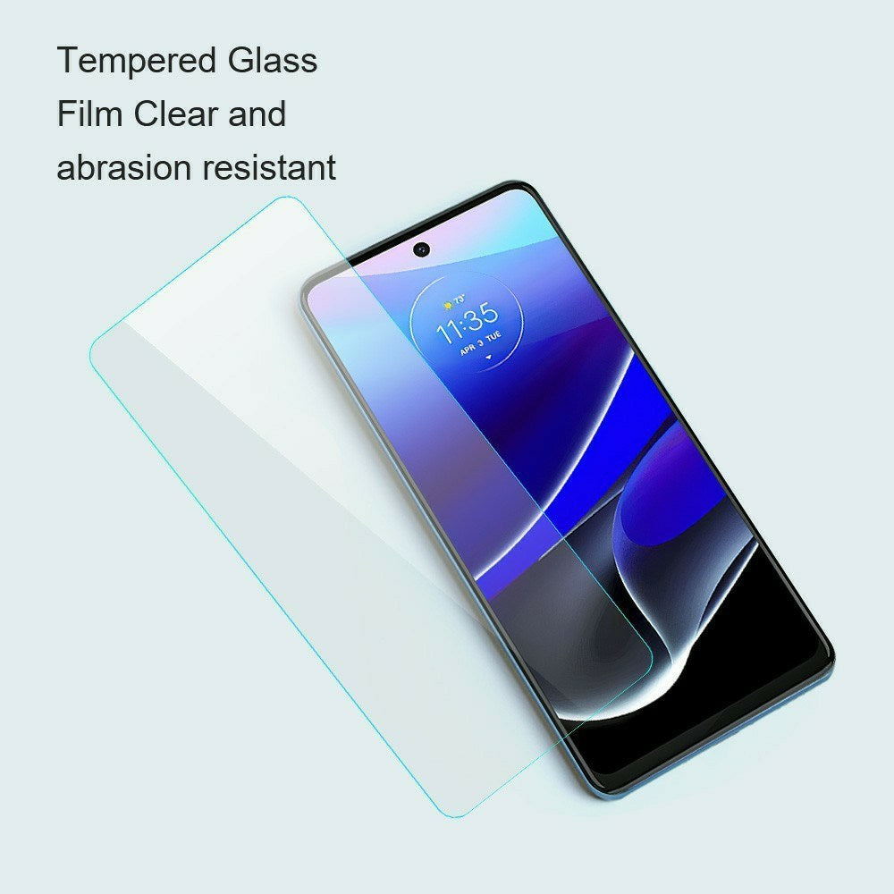 Motorola Edge 70 AMORUS 2.5D Arc Edge Skjermbeskytter i Aluminium-Silicon Glass - Gjennomsiktig
