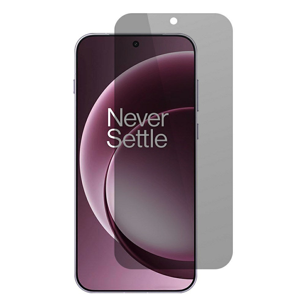 OnePlus 15 Skjermbeskytter i Herdet Glass m. Privacy - Gjennomsiktig