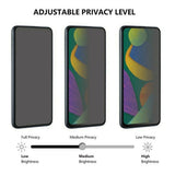 OnePlus 15 Skjermbeskytter i Herdet Glass m. Privacy - Gjennomsiktig