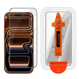 iPhone 18 Pro Max / 17 Pro Max Herdet Skjermbeskyttelsesglass m. Monteringsramme - Gjennomsiktig