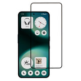 Nothing Phone (3a) Lite Herdet Glass Skjermbeskytter - Gjennomsiktig / Svart Kant