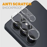 Samsung Galaxy S26 Ultra NORTHJO Herdet Kameralinsebeskyttelsesglass - 2 stk - Gjennomsiktig