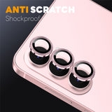 Samsung Galaxy S26 NORTHJO Kameralinsebeskyttelse - Metall & Glass - Rosa