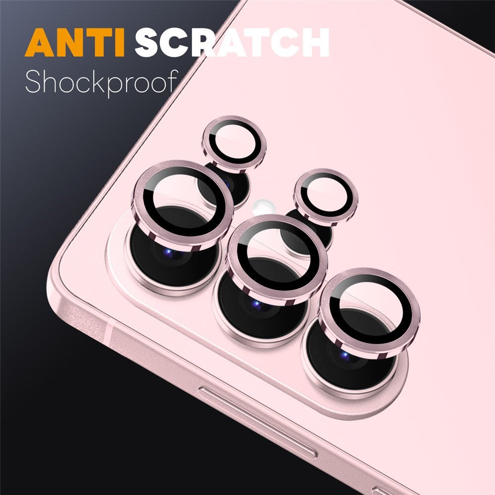 Samsung Galaxy S26 Ultra NORTHJO Kameralinsebeskyttelse - Metall & Glass - Rosa