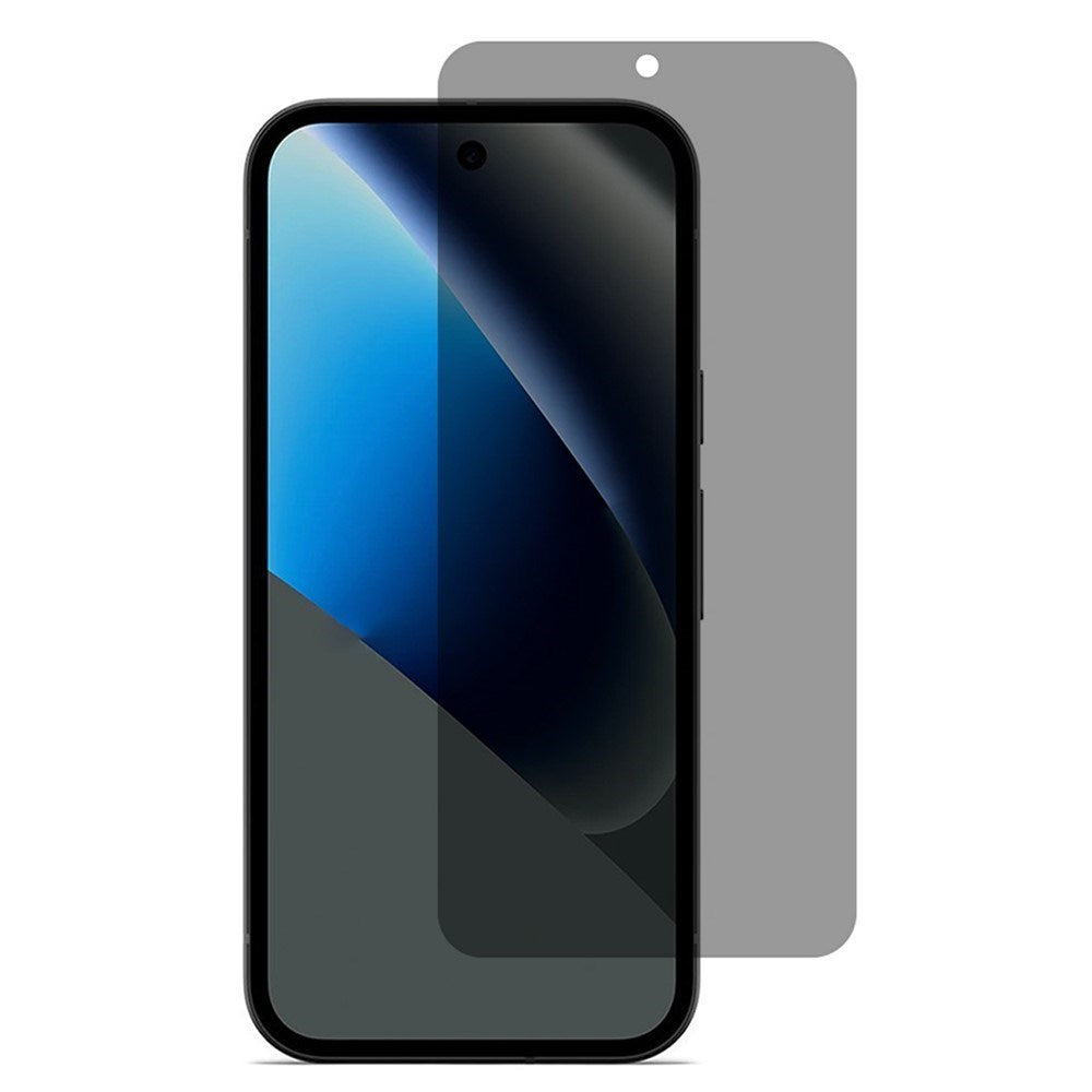 Google Pixel 10a Full Fit Skjermbeskyttelsesglass - Privacy Funksjon - Gjennomsiktig
