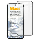 Realme 16 IMAK Skjermbeskytter i Herdet Glass - Gjennomsiktig / Svart Kant