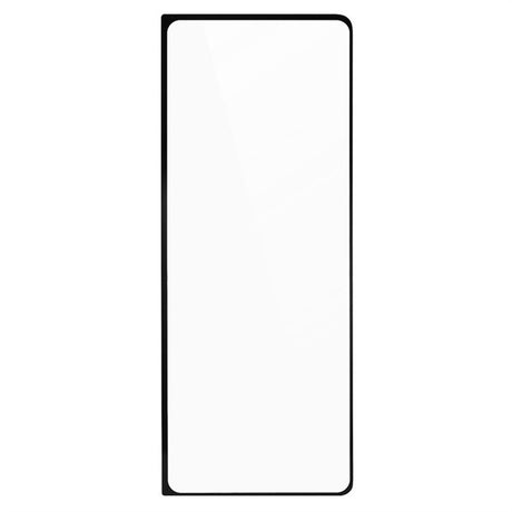 Samsung Galaxy Z Fold8 Skjermbeskytter i Herdet Glass - Gjennomsiktig / Svart Kant