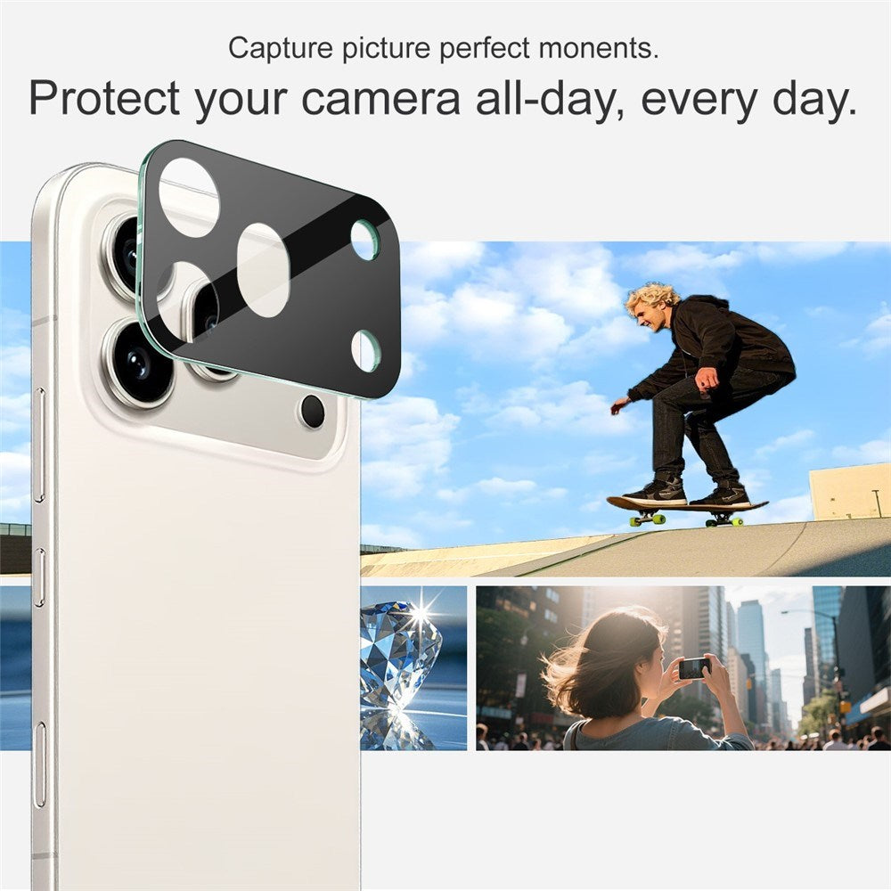 Honor 600 Pro IMAK Beskyttelsesglass til Kameralinse - Svart
