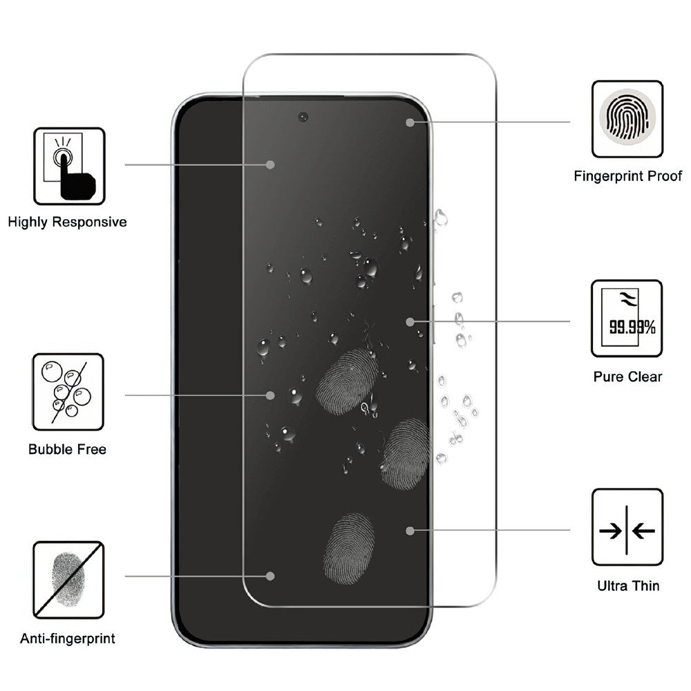 Xiaomi 17T Pro Skjermbeskytter i Herdet Glass - Gjennomsiktig