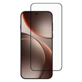 OPPO Find X9 Ultra Skjermbeskytter Glass - Gjennomsiktig / Svart Kant