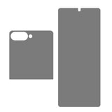 Samsung Galaxy Z Flip8 Skjermbeskytter med Personvern - 2 Deler - Gjennomsiktig