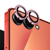 Samsung Galaxy Z Flip8 NORTHJO Kameralinsebeskyttelse - Metall & Glass - Rosa