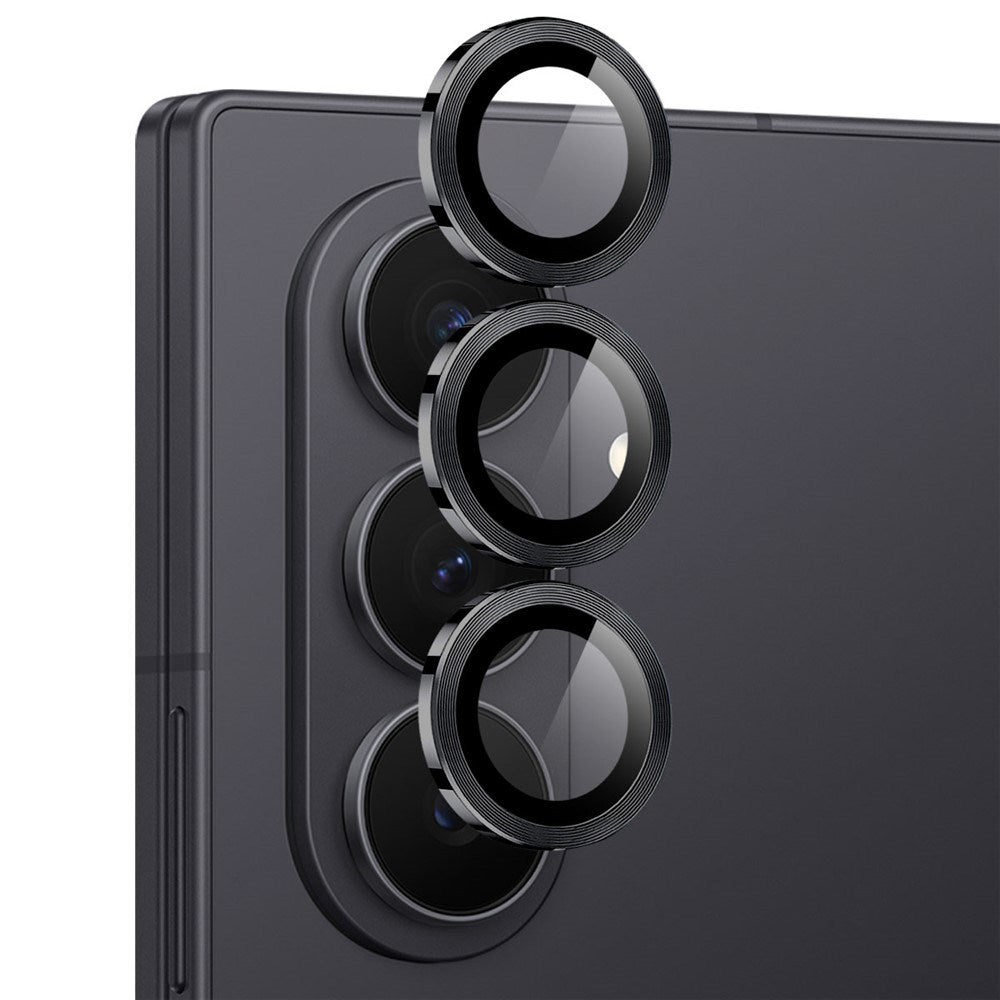 Samsung Galaxy Z Fold8 Ultra NORTHJO Kameralinsebeskyttelse - Metall & Glass - Svart