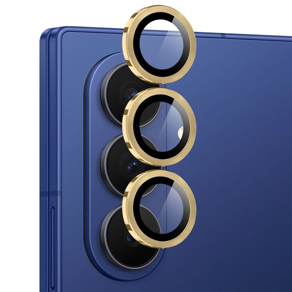 Samsung Galaxy Z Fold8 Ultra NORTHJO Kameralinsebeskyttelse - Metall & Glass - Gull