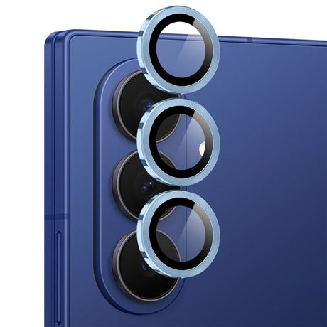 Samsung Galaxy Z Fold8 Ultra NORTHJO Kameralinsebeskyttelse - Metall & Glass - Blå