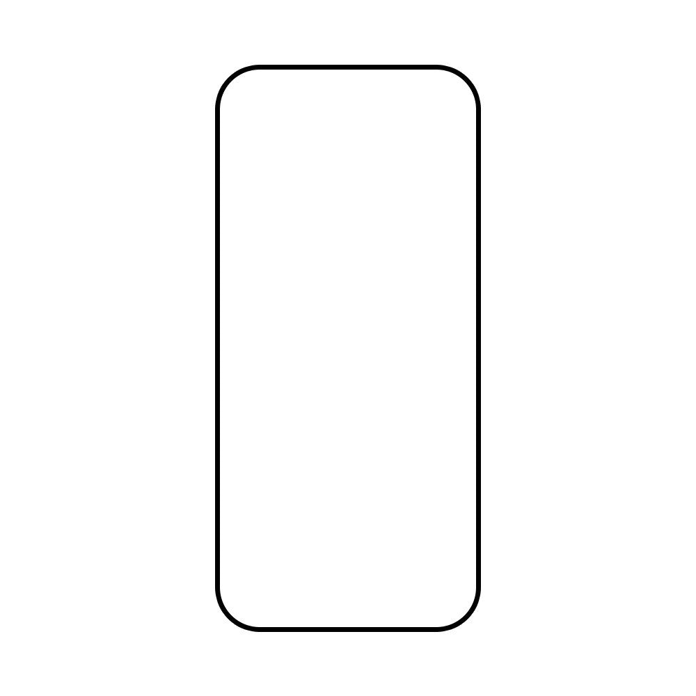 Motorola Moto G37 / G47 Skjermbeskytter med Svart Kant - Gjennomsiktig