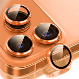 iPhone 18 Pro Kameralinsebeskyttelse - Metall & Glass - Oransje