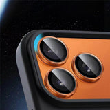 iPhone 18 Pro Kameralinsebeskyttelse - Metall & Glass - Oransje