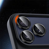 iPhone 18 Pro Kameralinsebeskyttelse - Metall & Glass - Svart