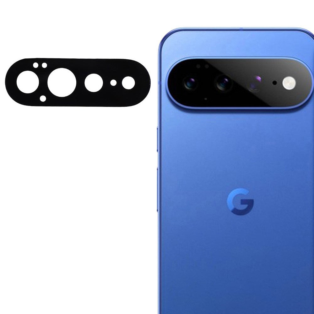 Google Pixel 11 Pro XL Herdet Kameralinsebeskyttelsesglass – Svart