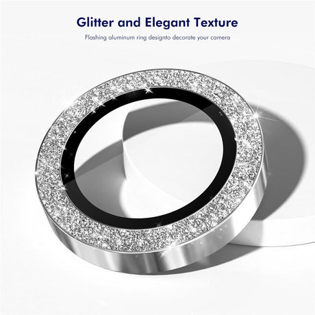 Samsung Galaxy Z Fold8 ENKAY Glitter Kameralinsebeskyttelse - Svart