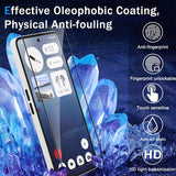 Nothing Phone (4b) Beskytterglass til Skjerm - Gjennomsiktig / Svart Kant