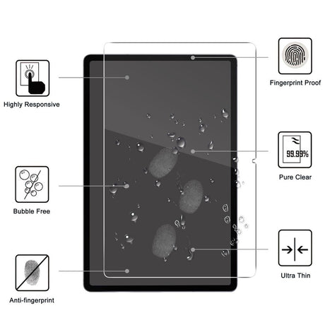 Samsung Galaxy Tab S12 Ultra WANLONFENG Herdet 2.5D-Glass - Skjermbeskyttelse - Gjennomsigdig