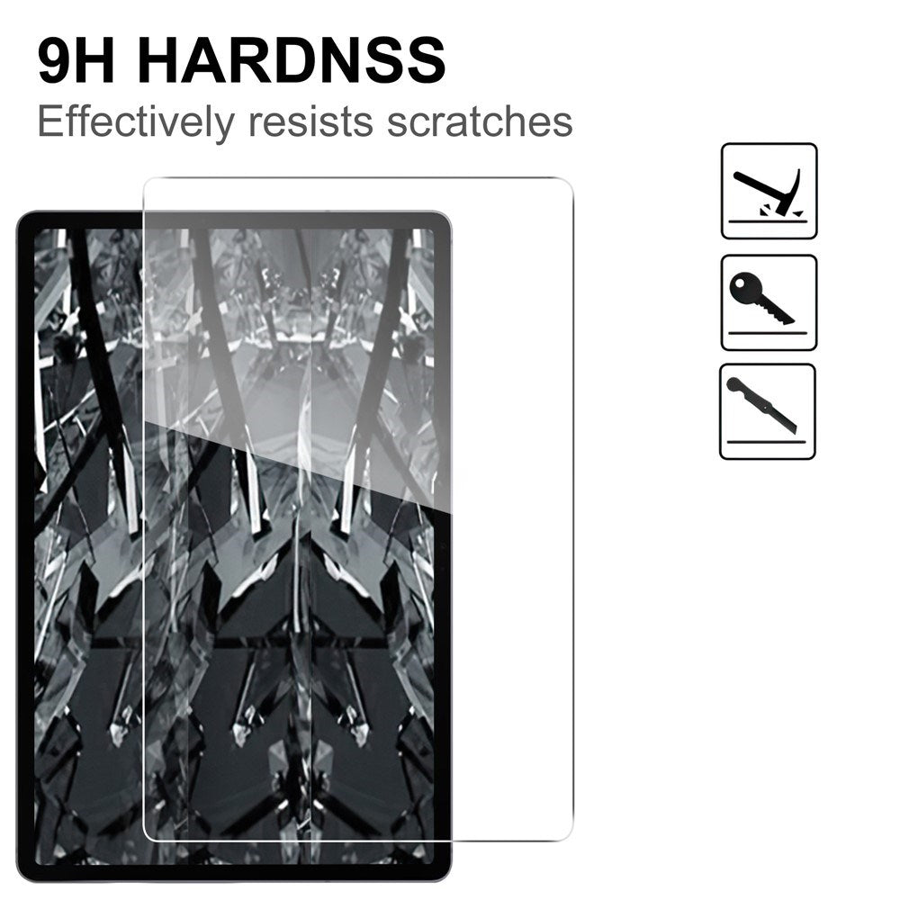 Samsung Galaxy Tab S12 Ultra WANLONFENG Herdet 2.5D-Glass - Skjermbeskyttelse - Gjennomsigdig