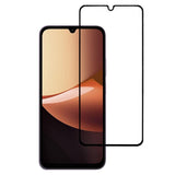 Xiaomi Redmi 17C (5G) Skjermbeskytter i Aluminium-Silicon Glass - Gjennomsiktig / Svart Kant