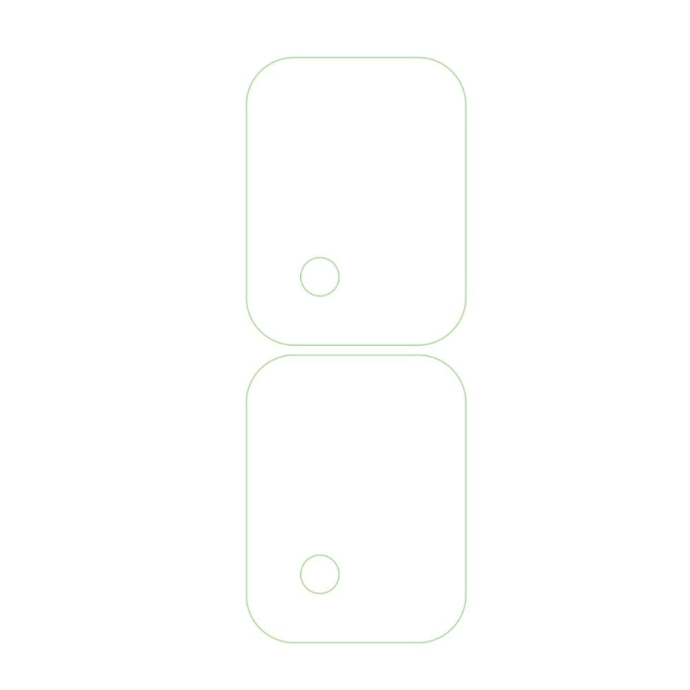Motorola Moto E13 Beskyttelsesglass til Kameralinse - 2 Stk - Gjennomsiktig