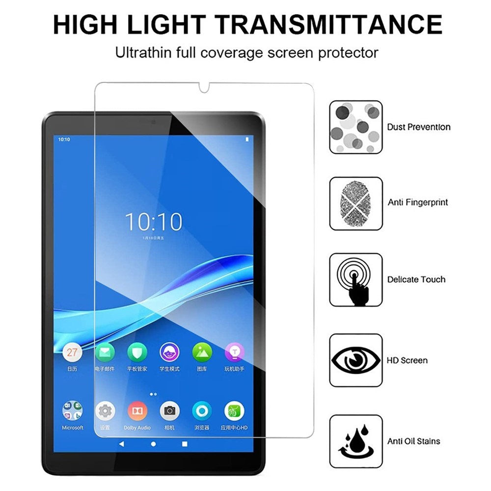 Lenovo Tab M8 (4. Gen.) 9H Herdet Skjermbeskyttelsesglass - Gjennomsiktig