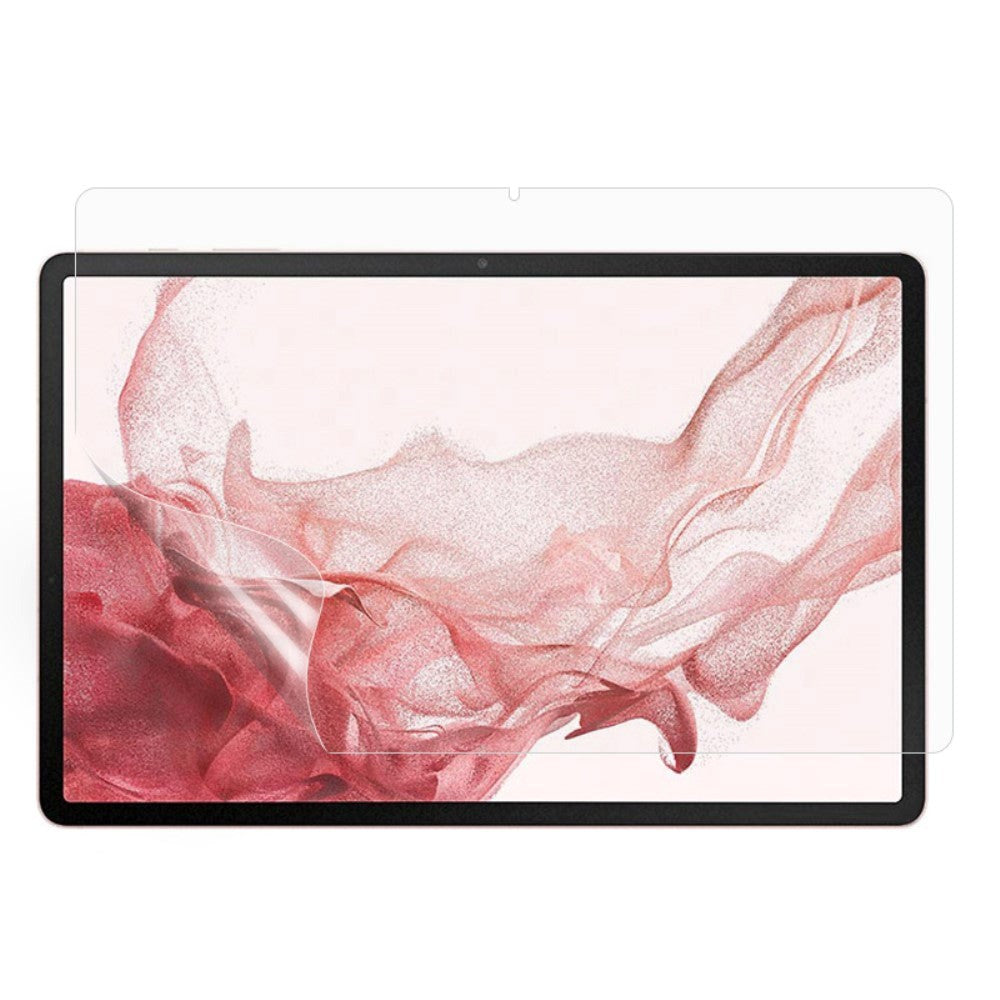 Samsung Galaxy Tab S10 FE / S9 FE / S9 / S8 / S7 Plast Beskyttelsesfilm - Gjennomsiktig