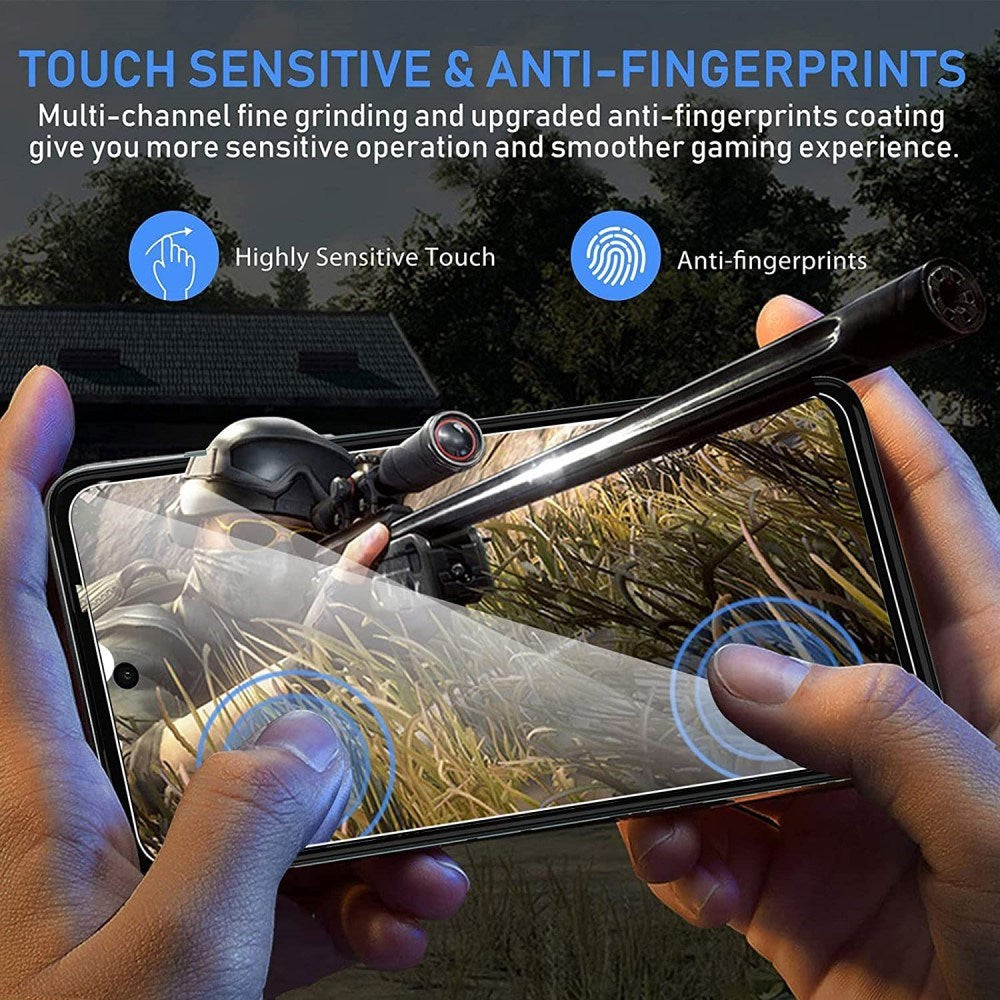 Honor X8 5G Full Fit Herdet Glass Skjermbeskytter - Gjennomsiktig